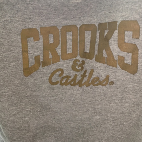 Crooks and Castles grey crewneck - Picture 3 of 4